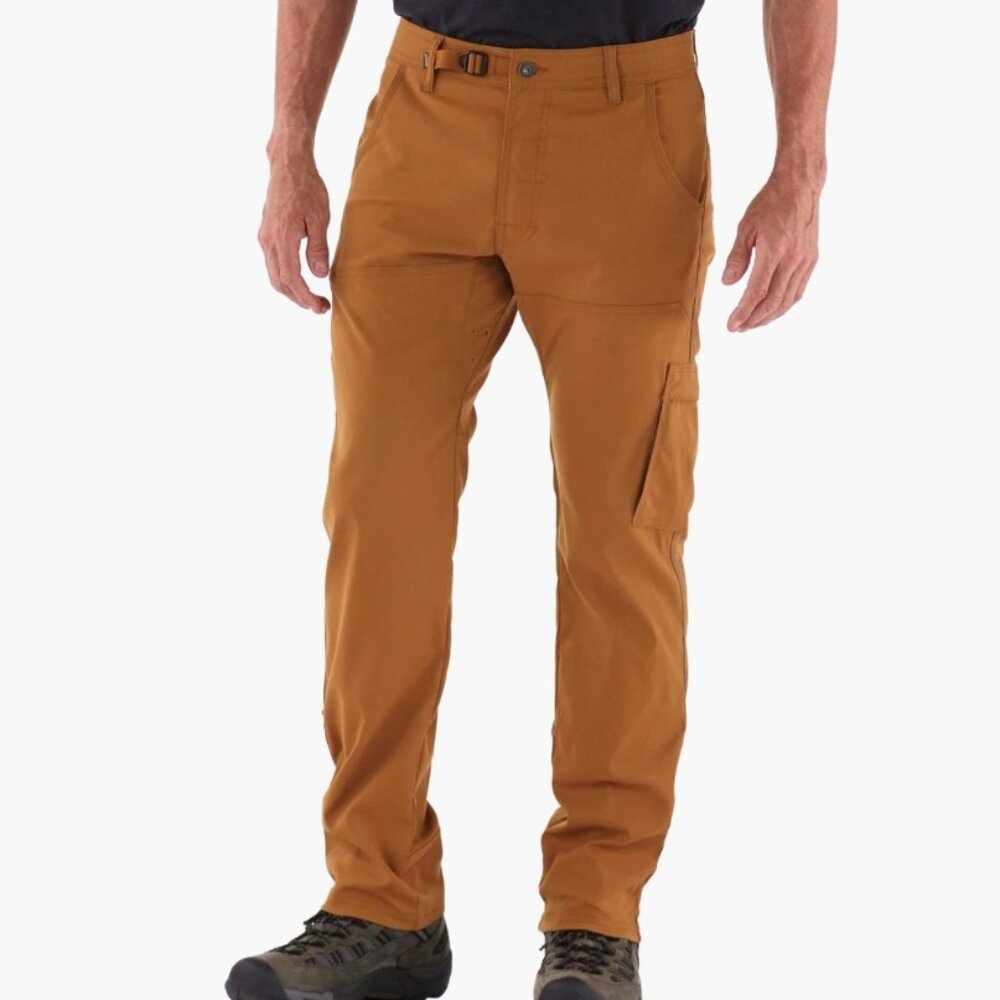 prAna Stretch Zion Straight Pant 32" Inseam Bronzed Size 32 NWT